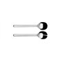 Alessi Reb09/14 Ovale Couverts à Salade en Acier Inoxydable 18/10 Brillant