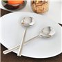 Alessi Reb09/14 Ovale Couverts à Salade en Acier Inoxydable 18/10 Brillant