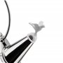 Alessi MG32 W Bouilloire Électrique Acier Inoxydable et Résine Thermoplastique Blanc