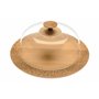 Alessi Mw24 Dressed in Wood Couvercle en Pmma avec Pommeau en Bois de Hêtre