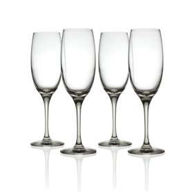 Alessi Mami XL Set 4 COPAS DE CHANPAGNE VIDRIO CRISTALINO