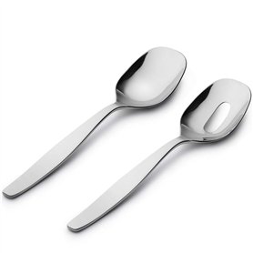 Alessi Itsumo ANF06/14 - Couverts à Salade Design en Acier Inoxydable 18/10