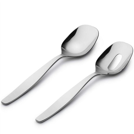Alessi Itsumo ANF06/14 - Couverts à Salade Design en Acier Inoxydable 18/10