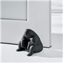 Alessi Dédé PS18 B - Bloque-Porte Design en Résine Thermoplastique, Noir