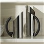 Alessi Mb03 Tua Carafe en Acier Inoxydable 18/10 Brillant, Poignée en Pa, Noir