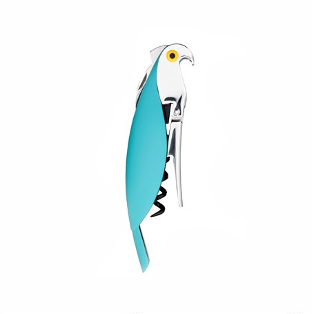 Alessi | Parrot AAM32 AZ - Tire-bouchon pour Sommelier en Fonte d'Aluminium et PC
