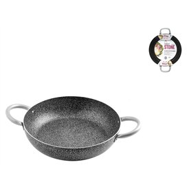 Home Family Stone Sauteuse Antiadhérente avec 2 Poignées