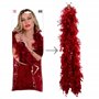 écharpe de plumes