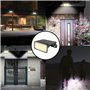 Stak by Velamp SL361 d'extérieur, Lampe Rechargeable 1000 lumens, projecteur Solaire avec détecteur de Mouvement, étanche IP65, 