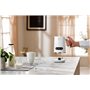 De'Longhi LatteMix EMF3.W Mousseur à lait électrique pour lait chaud & froid & alternatives végétales Nettoyage facile Couvercle