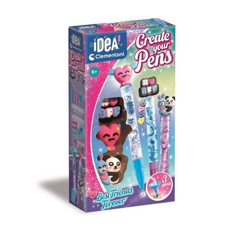 CLEMENTONI - Crée tes stylos - Best Friends
