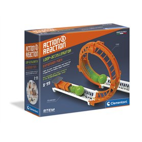 Clementoni - 19115 - Science et Jeu - Action et Réaction - Circuit de Billes pour Enfants de 8 à 99 Ans - Pack d'Extension de Pa