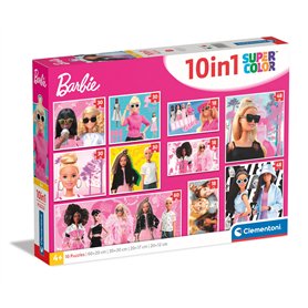 Puzzle 10 en 1 - Barbie
