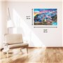 Clementoni - Vue sur la Grèce - Puzzle de 500 Pièces - Jeu de Patience et de Réflexion - Format Paysage - Image Net - Décoration