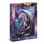 Clementoni - 39525 - Puzzle - 1000 Pièces - Monde Fantastique - Mage Dragon - Jeu de Création et Logique pour Enfants - à Partir