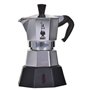 Cafetière Italienne Bialetti 2778/MR Noir Aluminium 90 ml 2 Tasses