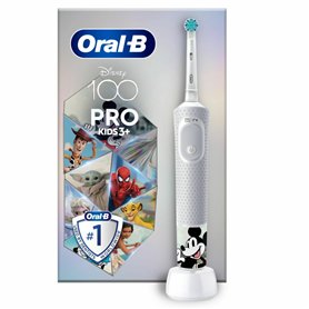 Oral-B Brosse à dents électrique rechargeable pour enfants Disney +3 ans