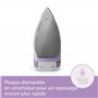 Imetec Intellifast Fer à Repasser Vapeur - Fer Vapeur 2400 Watts Avec Plaque Ceramic Diamond, Technologie Intelli System, Réglag
