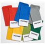 Osama Home Pantone™ Lot de 2 torchons 50 x 70 cm en 100% Coton 220 g. 1 Couleur Unie avec Logo et 1 nid d'abeille. 2 pièces, Ble