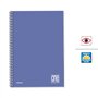 Blasetti - Lot de 6 One Color - Cahier de composition Reliure à spirale - Format A4 (22,2x29,7) - 160 pages en papier ordinaire 