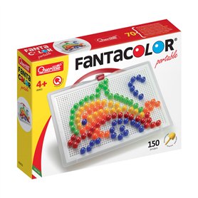 Quercetti - 0953 FC Portable Large d.15 Loisirs Créatifs - Jeu De Mosaïques