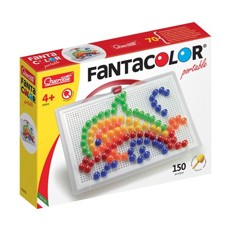 Quercetti - 0953 FC Portable Large d.15 Loisirs Créatifs - Jeu De Mosaïques