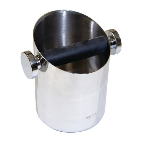 Motta 7750 Knock Box - Boîte pour le Marc de Café en Inox