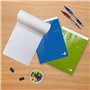 Bm – BeMore – Notes Derby 0100015 – Bloc-notes – Reliure point métallique – Format A5 (15 cm x 21 cm) – Rayures blanches – Papie