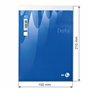 Bm – BeMore – Notes Derby 0100015 – Bloc-notes – Reliure point métallique – Format A5 (15 cm x 21 cm) – Rayures blanches – Papie