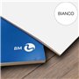 Bm – BeMore – Notes Derby 0100015 – Bloc-notes – Reliure point métallique – Format A5 (15 cm x 21 cm) – Rayures blanches – Papie