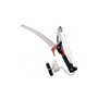 AUSONIA - SÉCATEUR-ÉLAGUEUR DOUBLE CORDE AVEC SCIE DE 35 CM. LAME EN ACIER TREMPÉ RECOUVERTE DE TÉFLON ET D’ANTIROUILLE