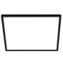 Panneau LED BRILONER LEUCHTEN SLIM, 18 W, 2400 lm, IP20, noir, plastique, 29,3 x 29,3 x 2,8 cm