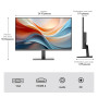 KOORUI E2711K 27 Pouces Ecran PC, FHD 1920 x 1080 144Hz Ecran pc Gamer,IPS,Adaptive Sync HDMI 1.4 Gaming Moniteur, Eye Care, inc