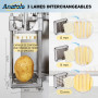 Anatole Coupe-Frites Professionnel Vertical avec Lame 6mm 9mm 13mm en Acier Inoxydable Trancheuse de Légumes Manuel Coupe Pommes