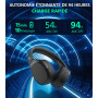 Edifier W830NB Casque Supra-auriculaire sans Fil avec ANC -45 DB, Batterie 94 Heures, Son Haute résolution LDAC, Audio Spatial, 