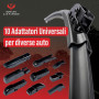 CAR PASSION Essuie-Glaces pour Pare-Brise Avant - Paire de Balais d'Essuie-Glace Dimensions 60 cm 45 cm Aero Flat Installation F