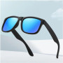 JJiaoLinin Lunettes de Soleil Polarisées pour Homme Femme,Lunettes de Soleil Unisexe Vintage Lunettes de Sport UV400 Lunette Pol