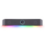 Trust Gaming GXT 1619 Rhox Barre de Son RGB 12W (6W RMS), Enceinte PC Stéréo Alimentation USB, Format Compact, Câble AUX 3.5 mm,