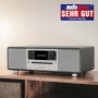 sonoro Prestige Système compact avec lecteur CD, Bluetooth et radio Internet (FM, Wi-Fi, DAB Plus, Spotify, Amazon, Deezer), gra