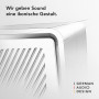 sonoro Prestige Système compact avec lecteur CD, Bluetooth et radio Internet (FM, Wi-Fi, DAB Plus, Spotify, Amazon, Deezer), gra