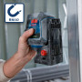 Bosch Professional Niveau Laser GCL 2-50 G (faisceau vert, d'intérieur, support RM 10, pince plafond, portée visible : jusqu’à 1