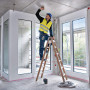 Bosch Professional Niveau Laser GCL 2-50 G (faisceau vert, d'intérieur, support RM 10, pince plafond, portée visible : jusqu’à 1