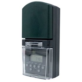 Electraline 58109 Programmeur numérique hebdomadaire d'extérieur hebdomadaire Vert