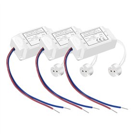 LED Transformateur 7W Driver 240V-12V DC Convertisseur Transfo Alimentation pour G4 GU5.3 MR11 MR16 Rubans