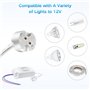 LED Transformateur 7W Driver 240V-12V DC Convertisseur Transfo Alimentation pour G4 GU5.3 MR11 MR16 Rubans