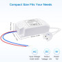 LED Transformateur 7W Driver 240V-12V DC Convertisseur Transfo Alimentation pour G4 GU5.3 MR11 MR16 Rubans