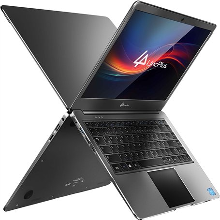 LincPlus Ordinateur Portable 14 Pouces Laptop IPS Full HD 4Go RAM + 64Go ROM + 512Go Expansion Quadricœur Processeur PC Portable
