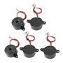 ICQUANZX 5 Pcs DC 3-24V 85dB Son Alarme Électronique Buzzer Noir 23 x 12mm