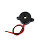 ICQUANZX 5 Pcs DC 3-24V 85dB Son Alarme Électronique Buzzer Noir 23 x 12mm