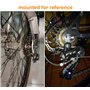 l faster 3 Vitesses Roue Libre de vélo pignon 16T-19T-22T Volant Volant 3 Vitesses pour vélo régulier # 410 chaîne convertir Sim